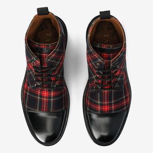 The Jack Dress Boot in Red Plaid