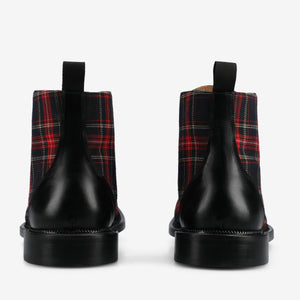 The Jack Dress Boot in Red Plaid