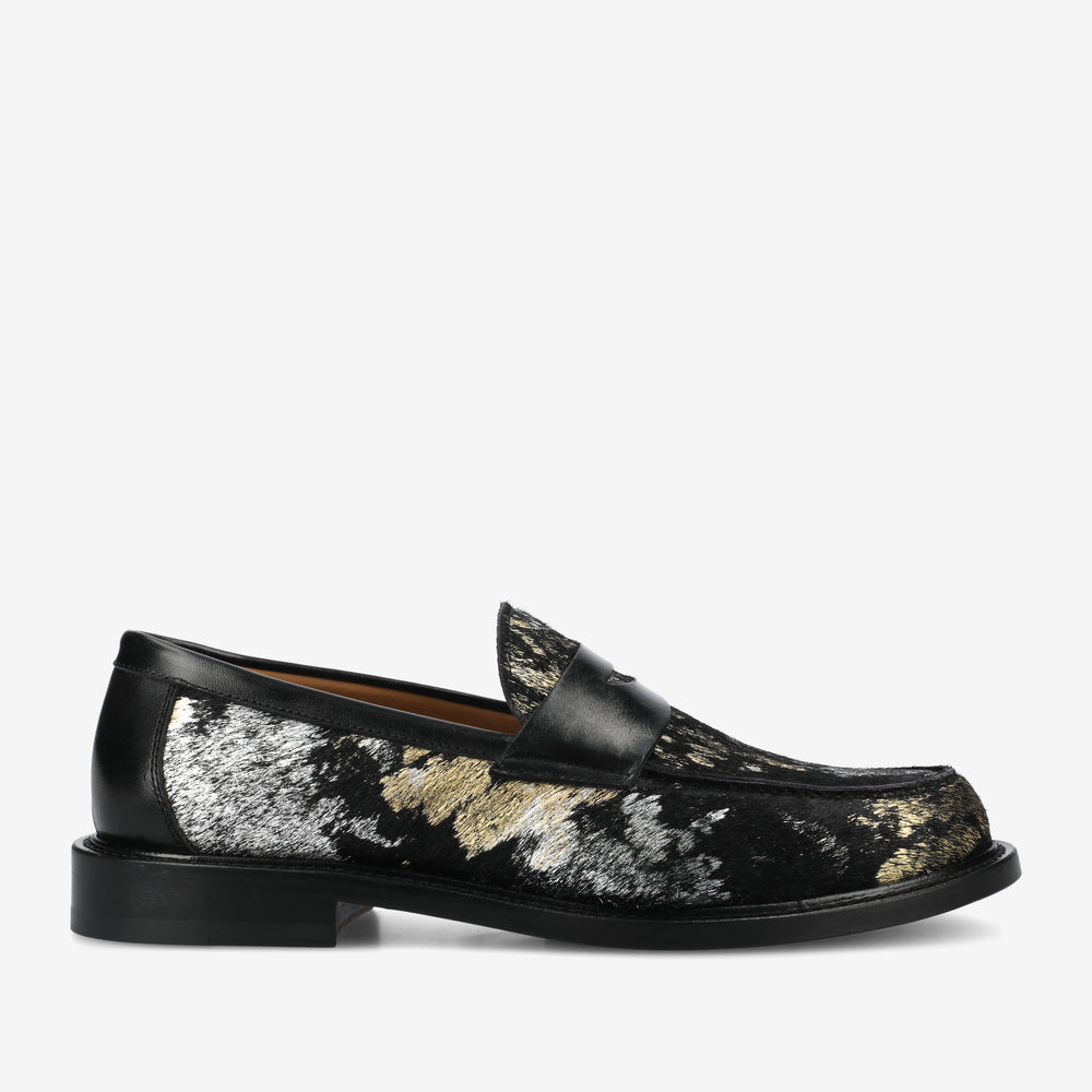 The Jack Penny Loafer in Molten Midnight