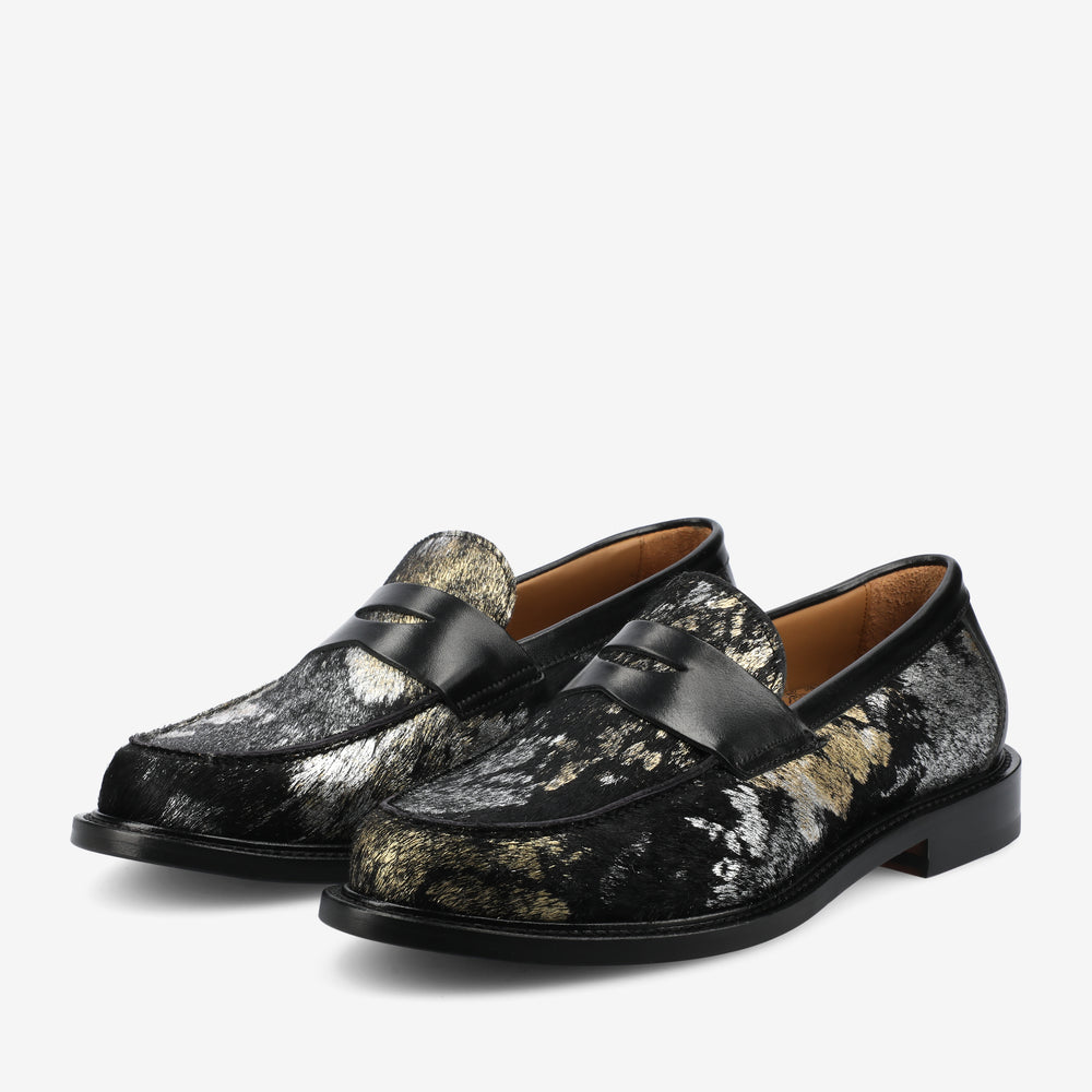 The Jack Penny Loafer in Molten Midnight