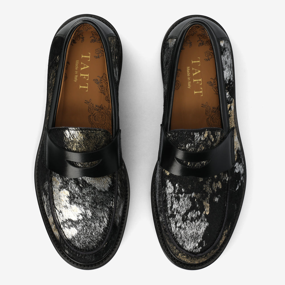 The Jack Penny Loafer in Molten Midnight