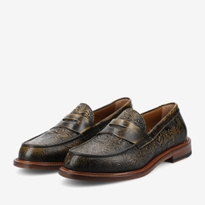 The Jack Penny Loafer in Oro Viejo