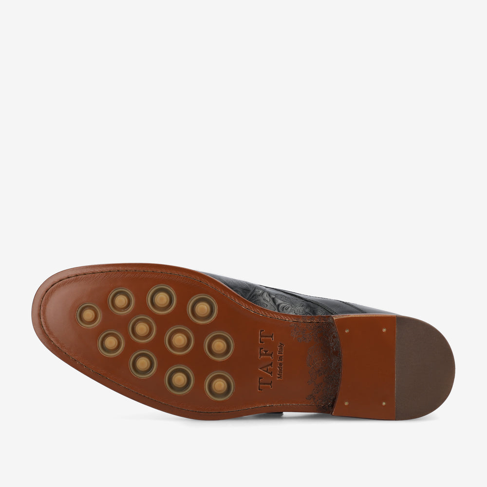 The Jack Monk Strap in Black Floral