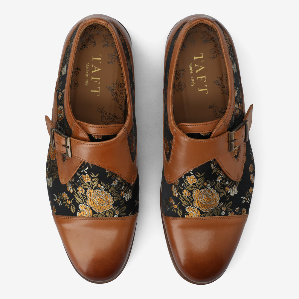 The Jack Monk Strap in Eden Cognac The Jack Monk Strap in Eden Cognac