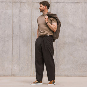The James Sneaker in Eden Cognac