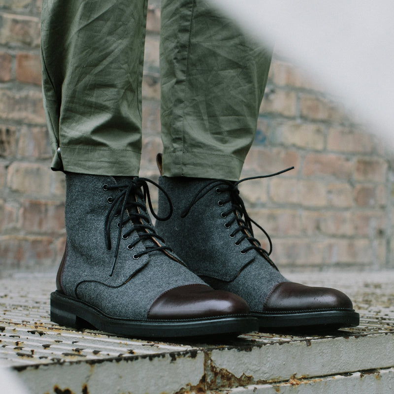 The Jack in Grey/Oxblood