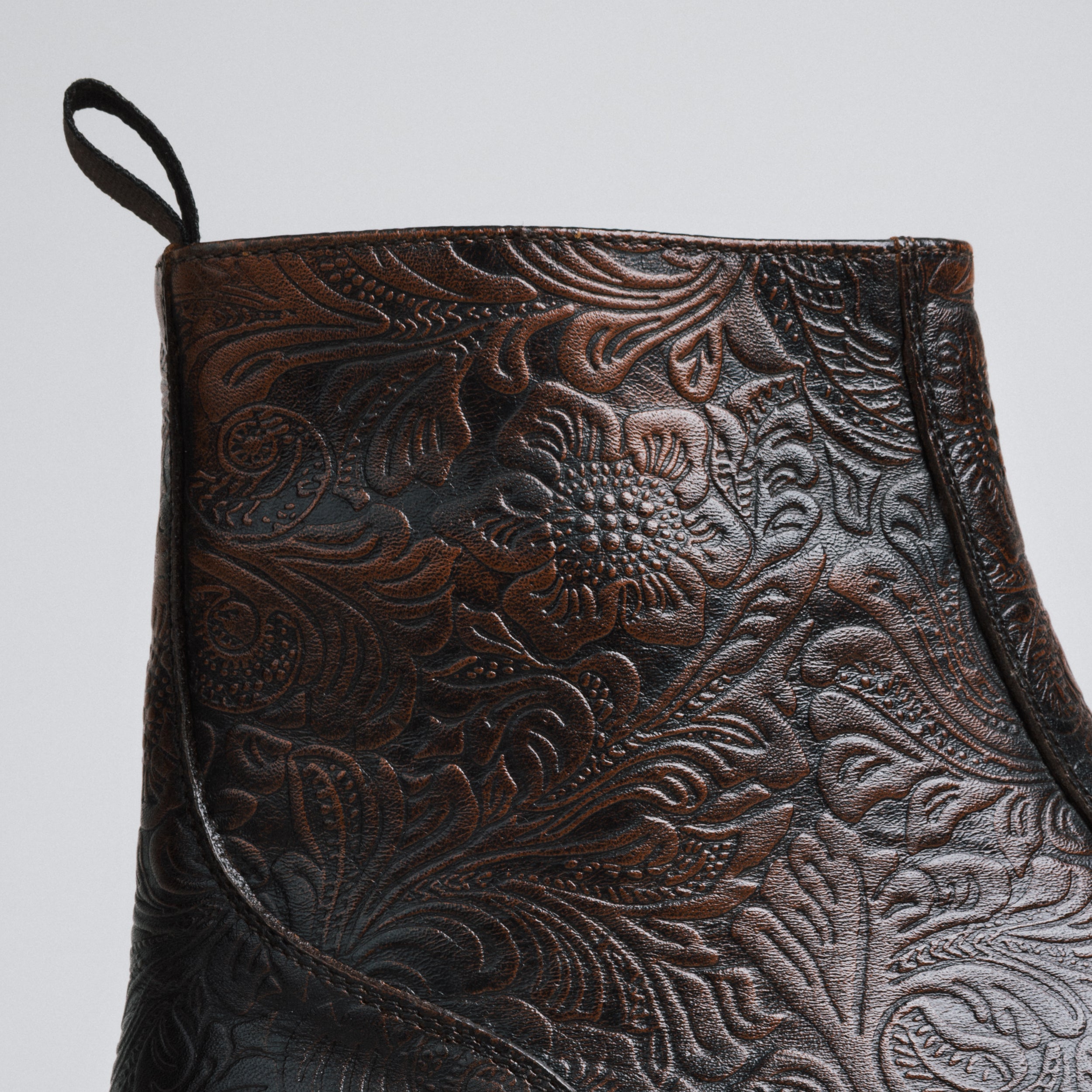 The Lewis Boot in Brown Floral