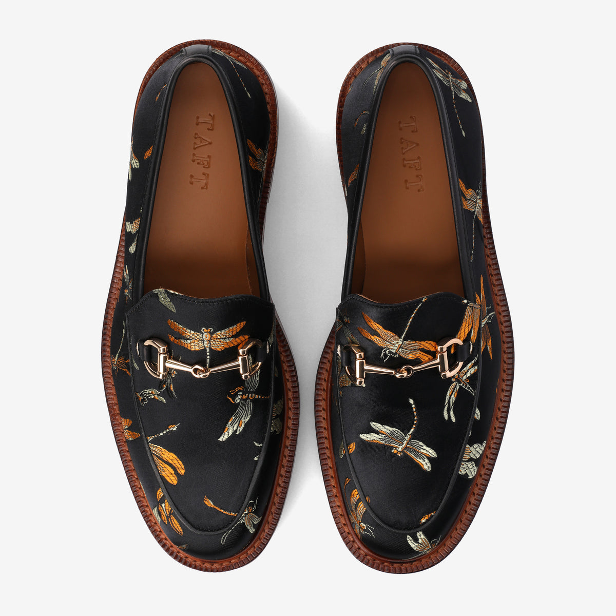 The Fitz Loafer in Black Dragonfly