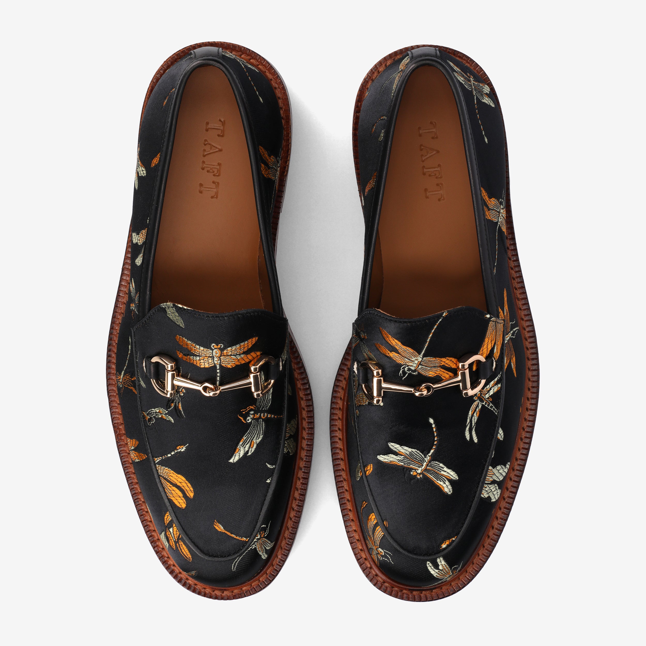 The Fitz Loafer in Black Dragonfly