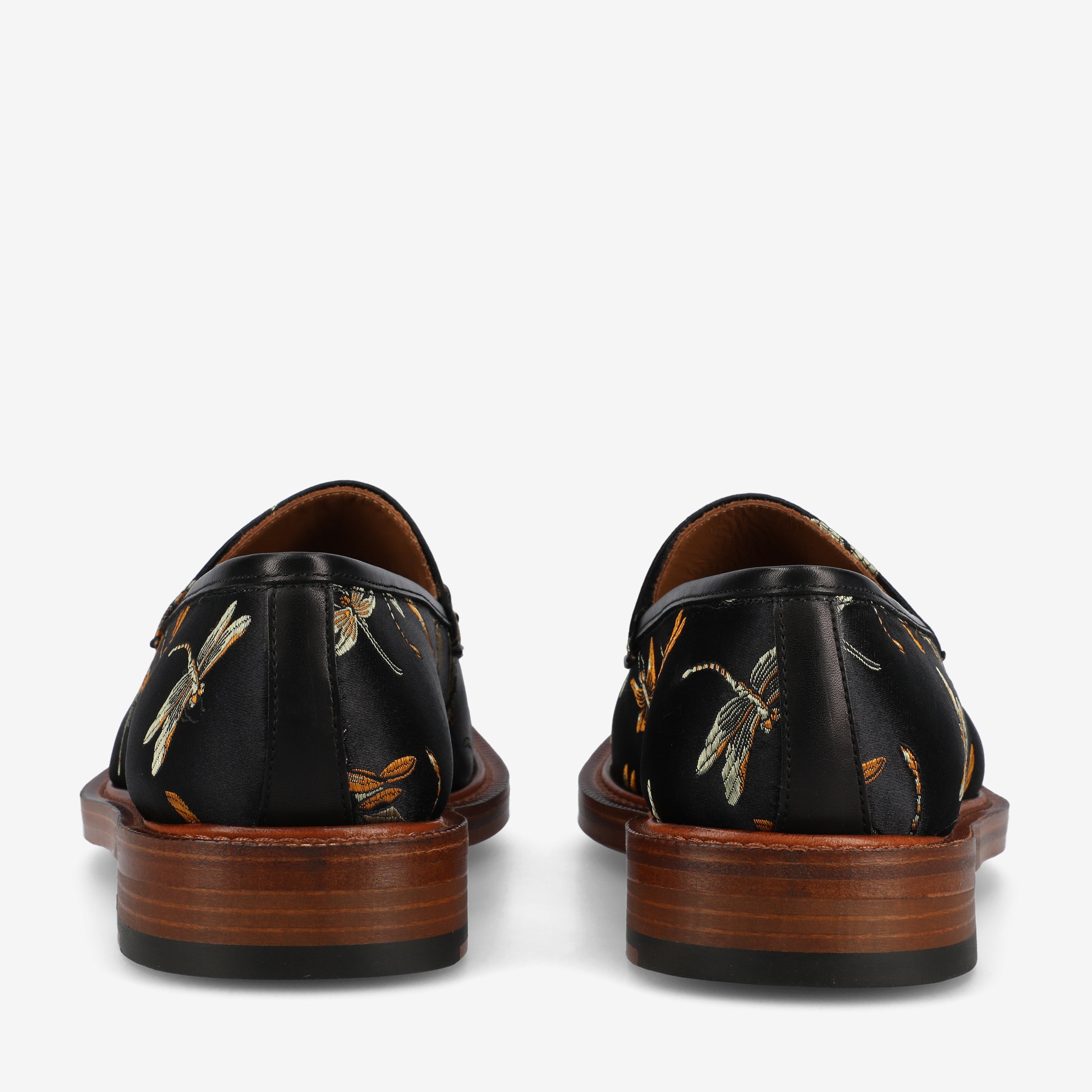 The Fitz Loafer in Black Dragonfly