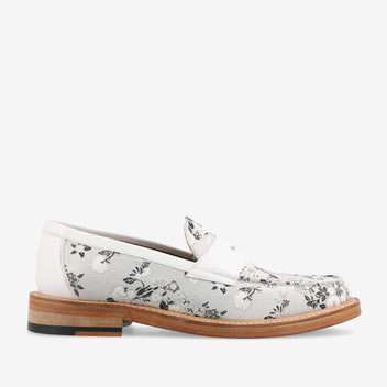 The Fitz Loafer in Eden Blanc