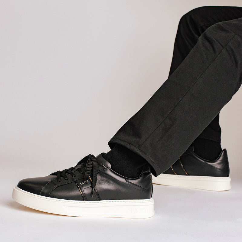 The Logan Sneaker in Black