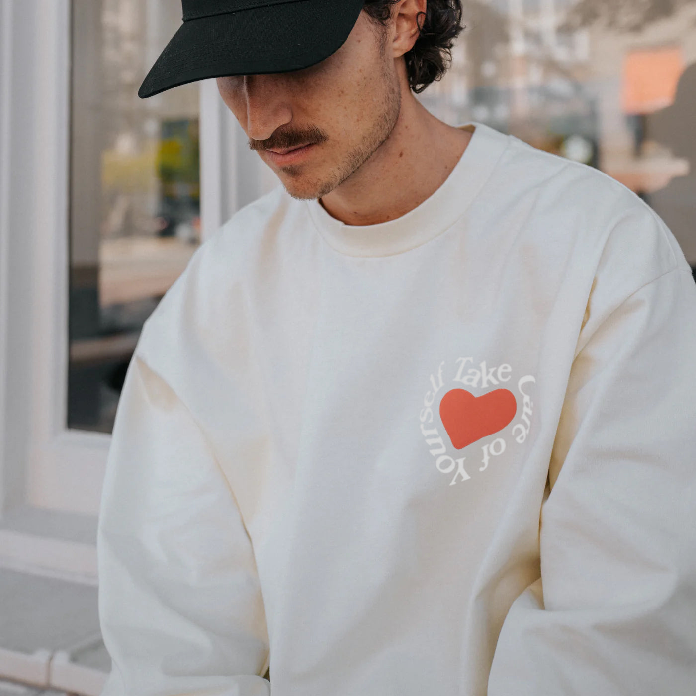 Take Care Long Sleeve in Butter