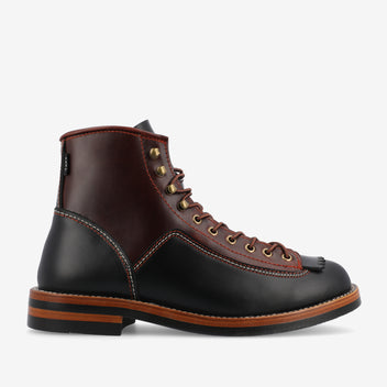Model 007 Boot In Black/Cherry