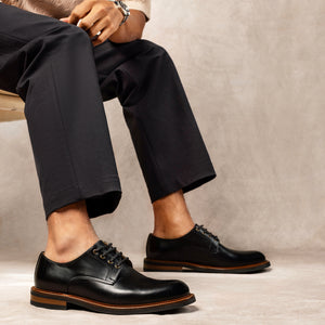 TAFT Men's Miles Medium and Wide Width Oxford Dress Shoe, Black 12WD TAFT Men's Miles Medium and Wide Width Oxford Dress Shoe, Black 12WD