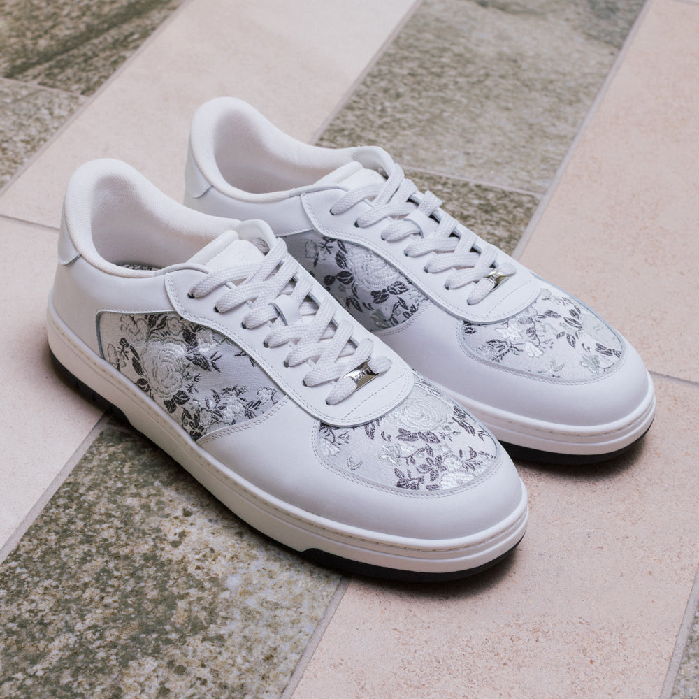 The 2.0 Rapido Low-top Sneaker in Eden Blanc