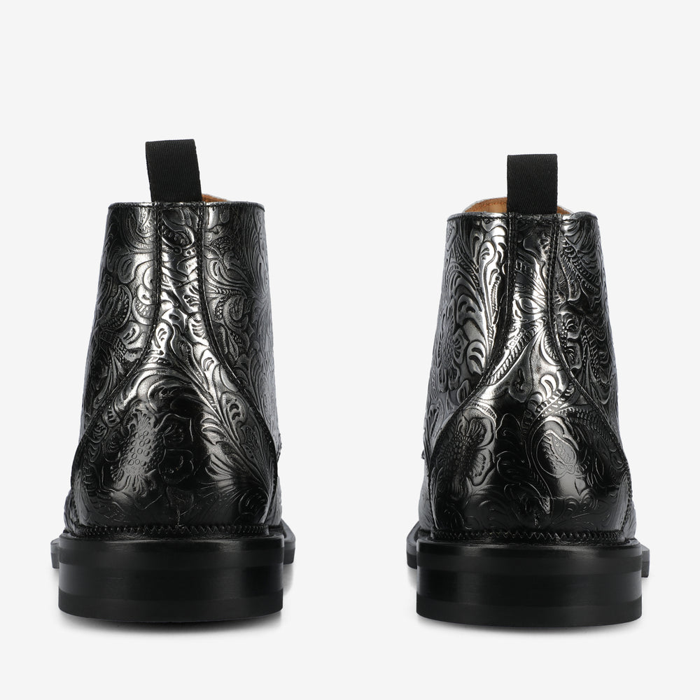 The Rome Boot in Forged Floral