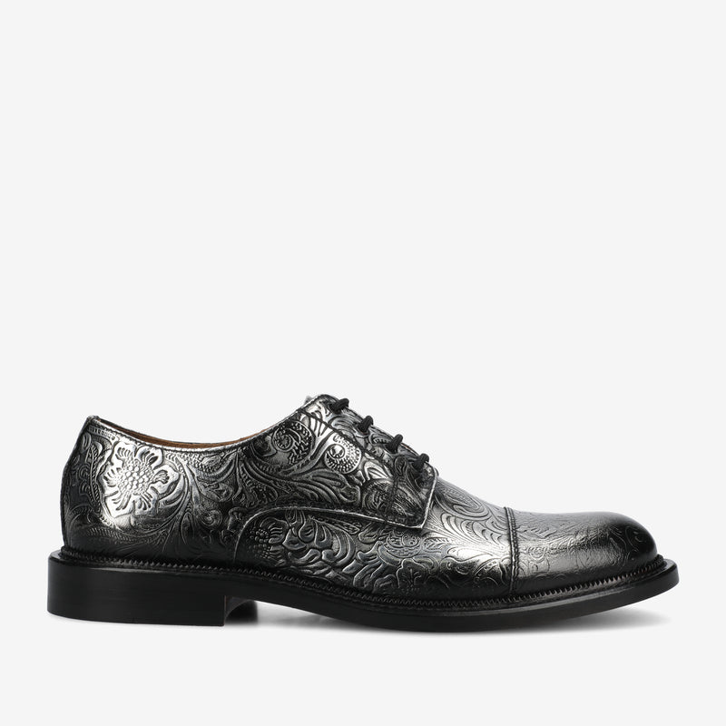 The Rome Shoe in Forged Floral