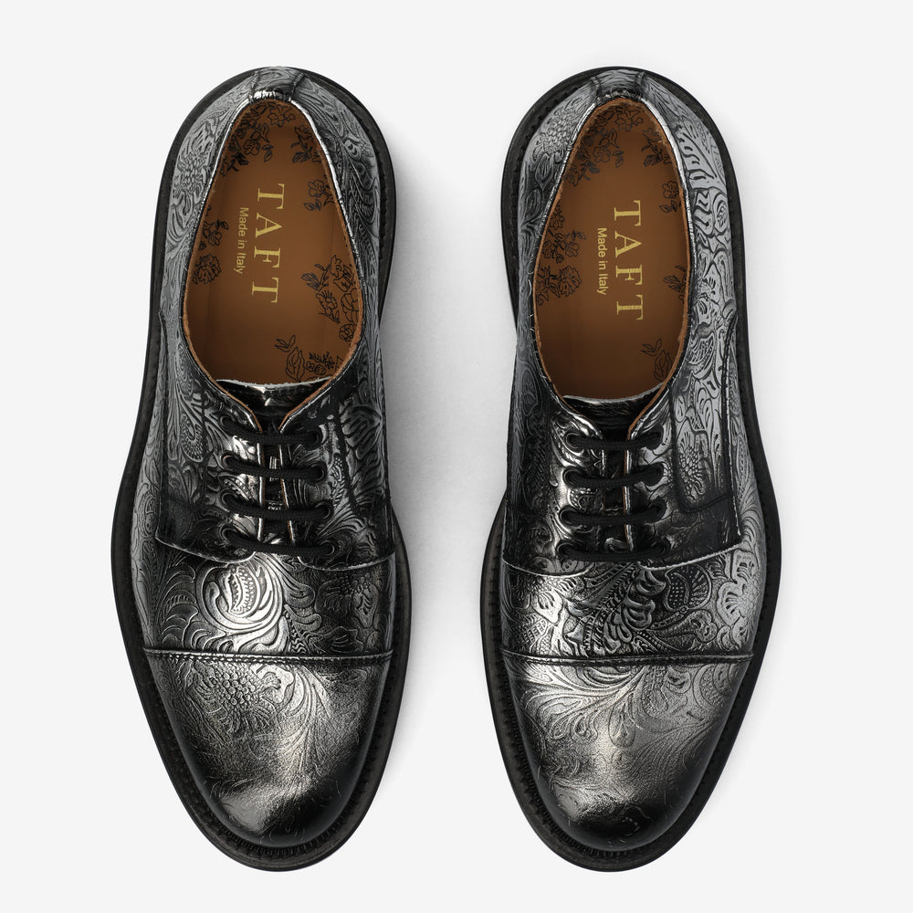 The Rome Shoe in Forged Floral