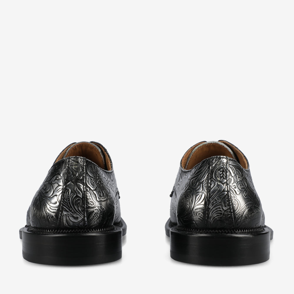 The Rome Shoe in Forged Floral