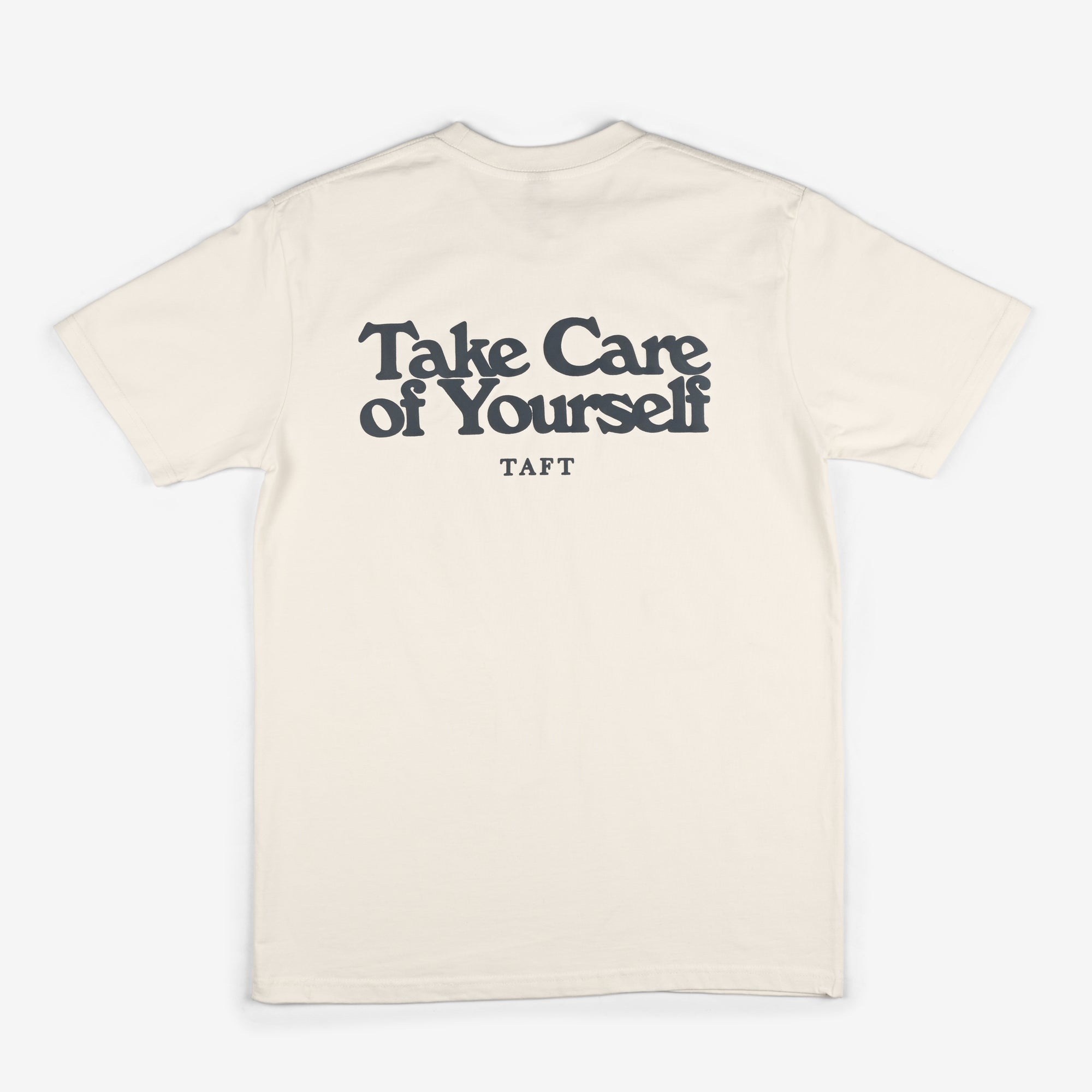 Take Care T-Shirt in Ecru