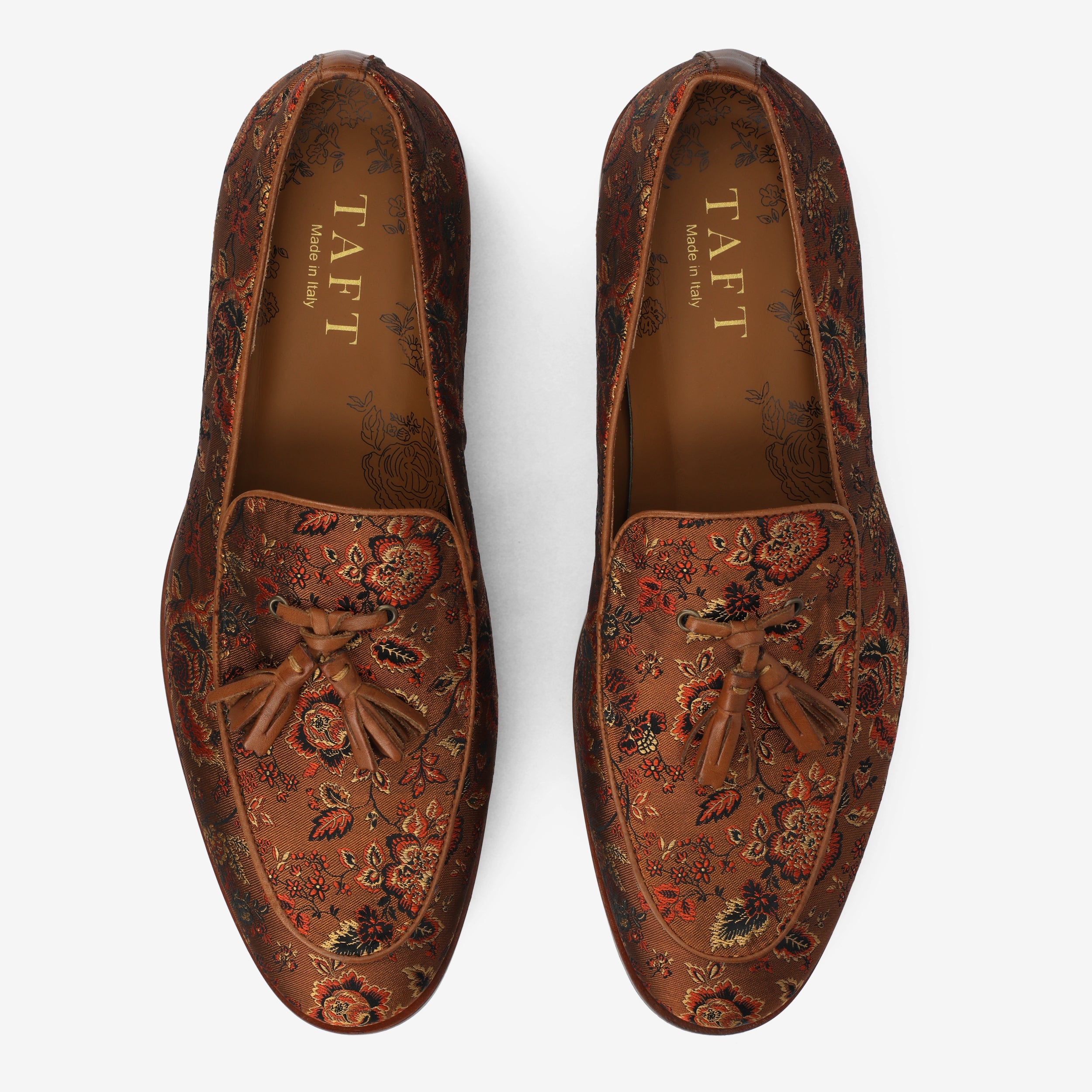 【美品】TAFT　タフト　ブーツ　刺繍　花柄　レザー　Spain製 The Tommy in Duskwood Floral