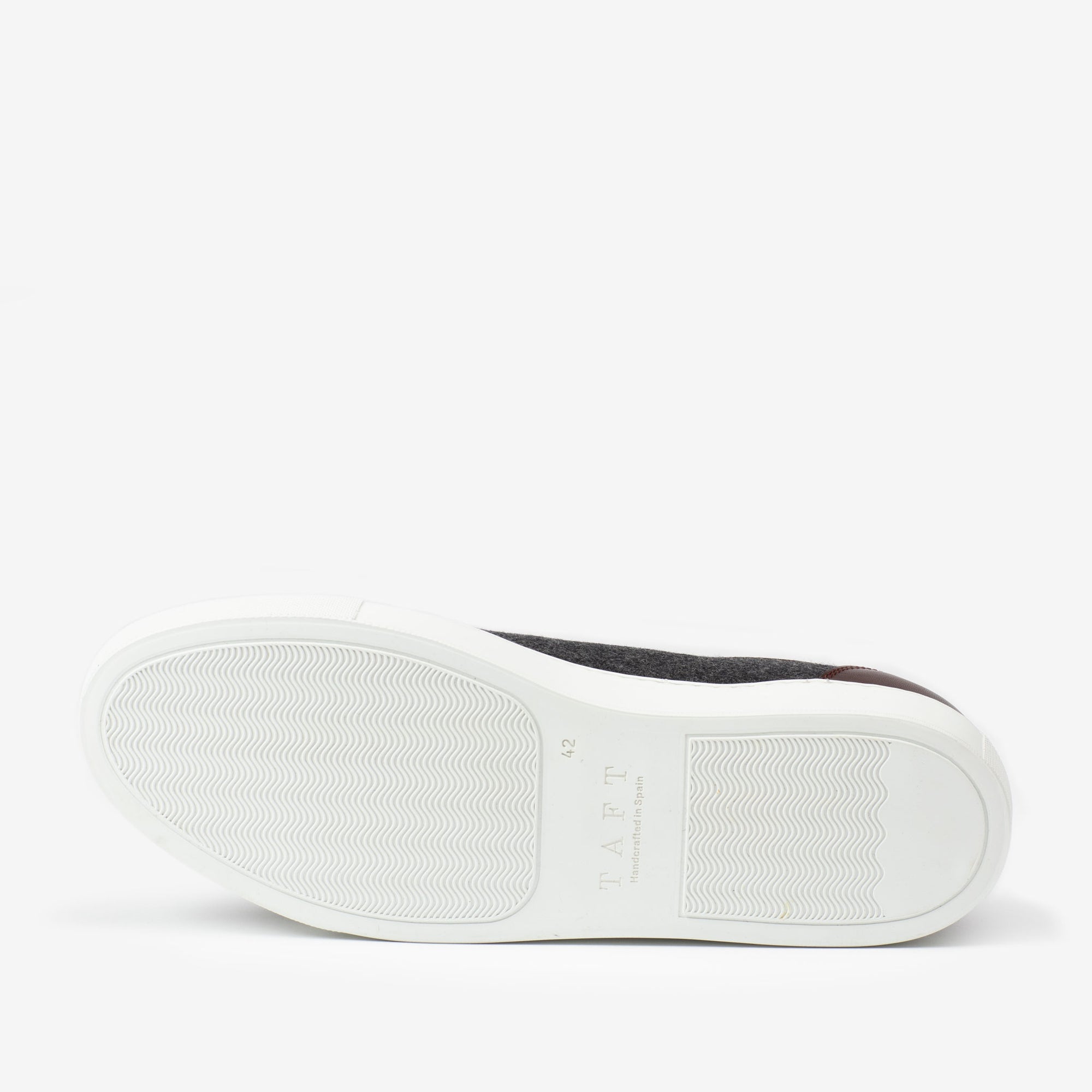 Sole of Jack Sneaker in Grey Oxblood