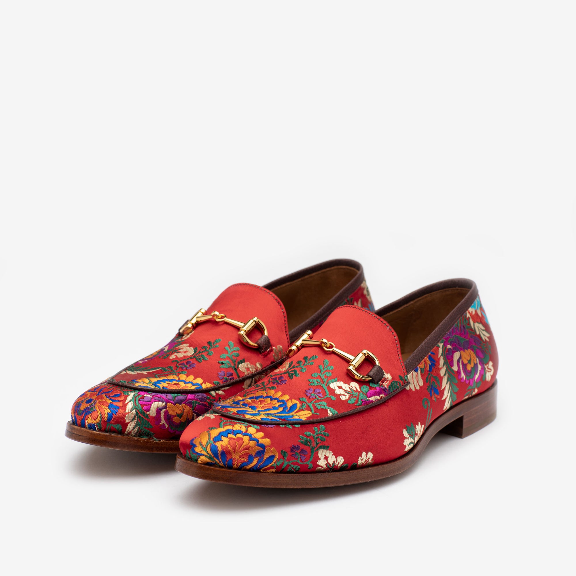 Russell loafer in fiore side profile {{rollover}}