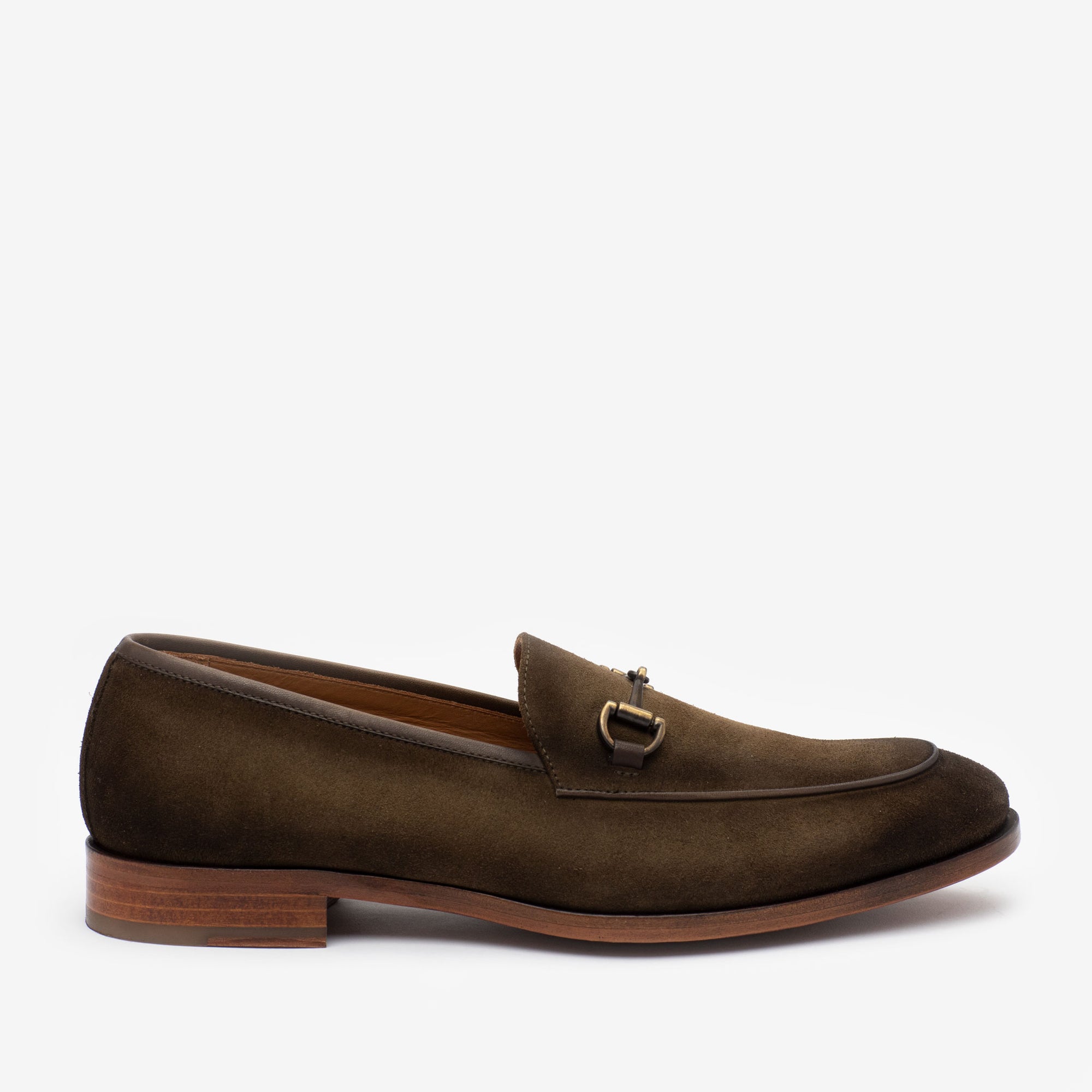 The Russell Loafer in Olive