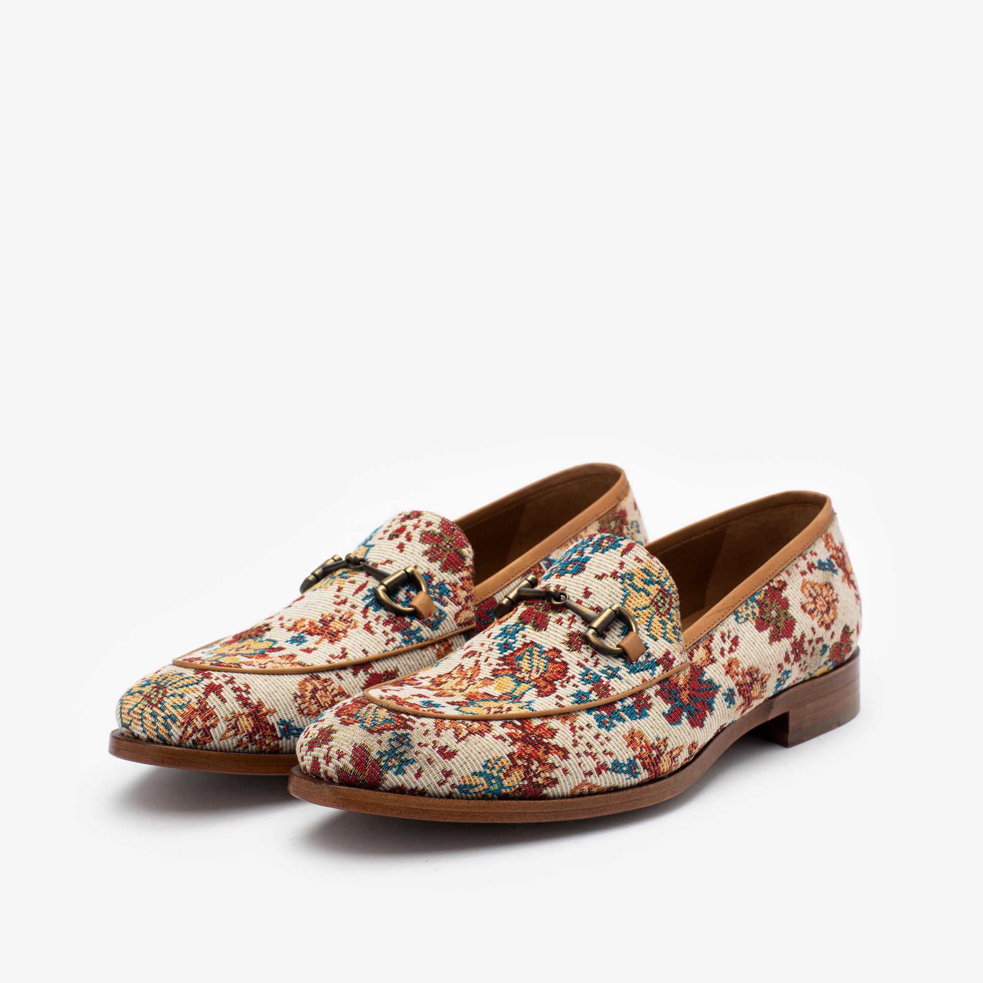 The Russell Loafer in Florence - Floral Loafers | TAFT