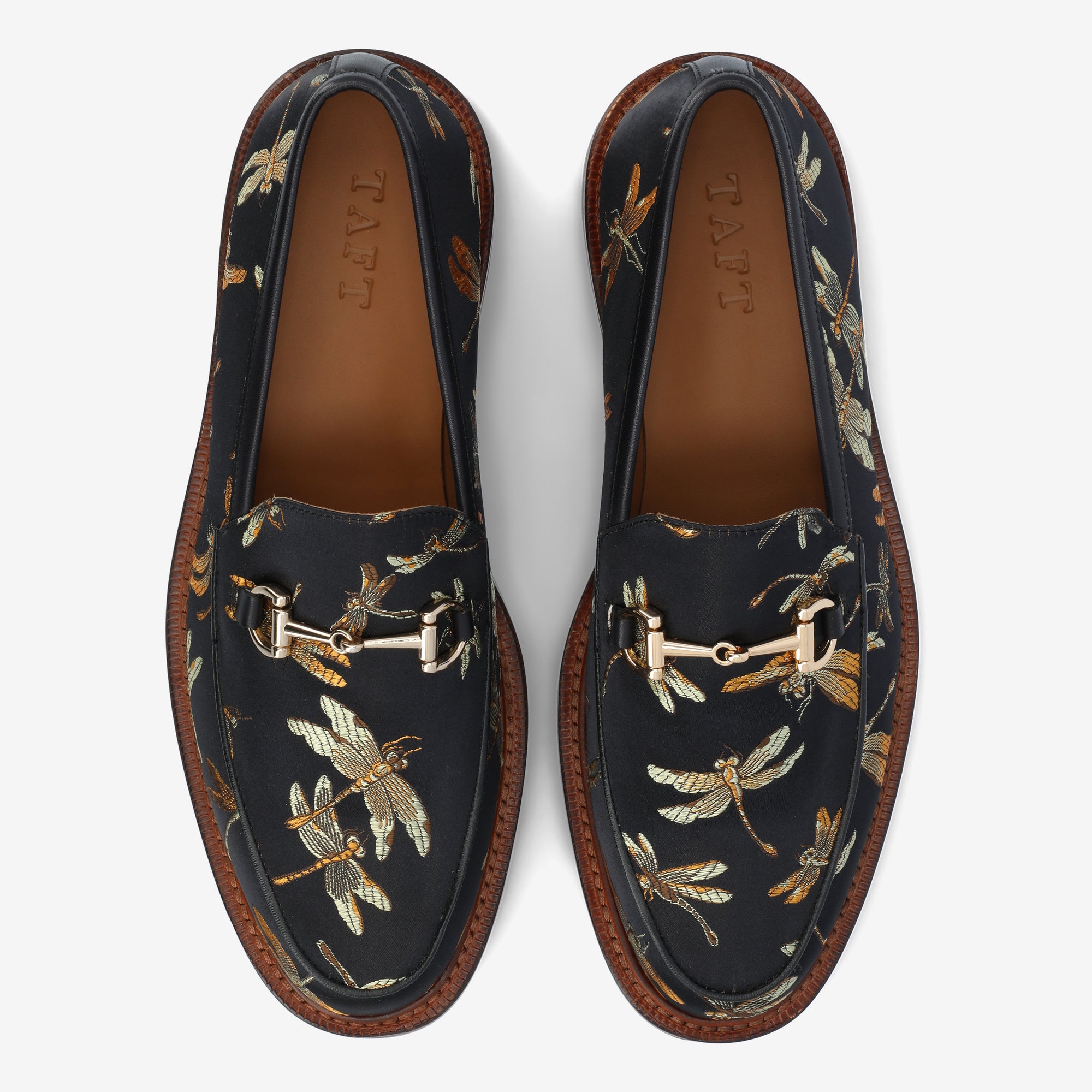 The Fitz Loafer in Black Dragonfly