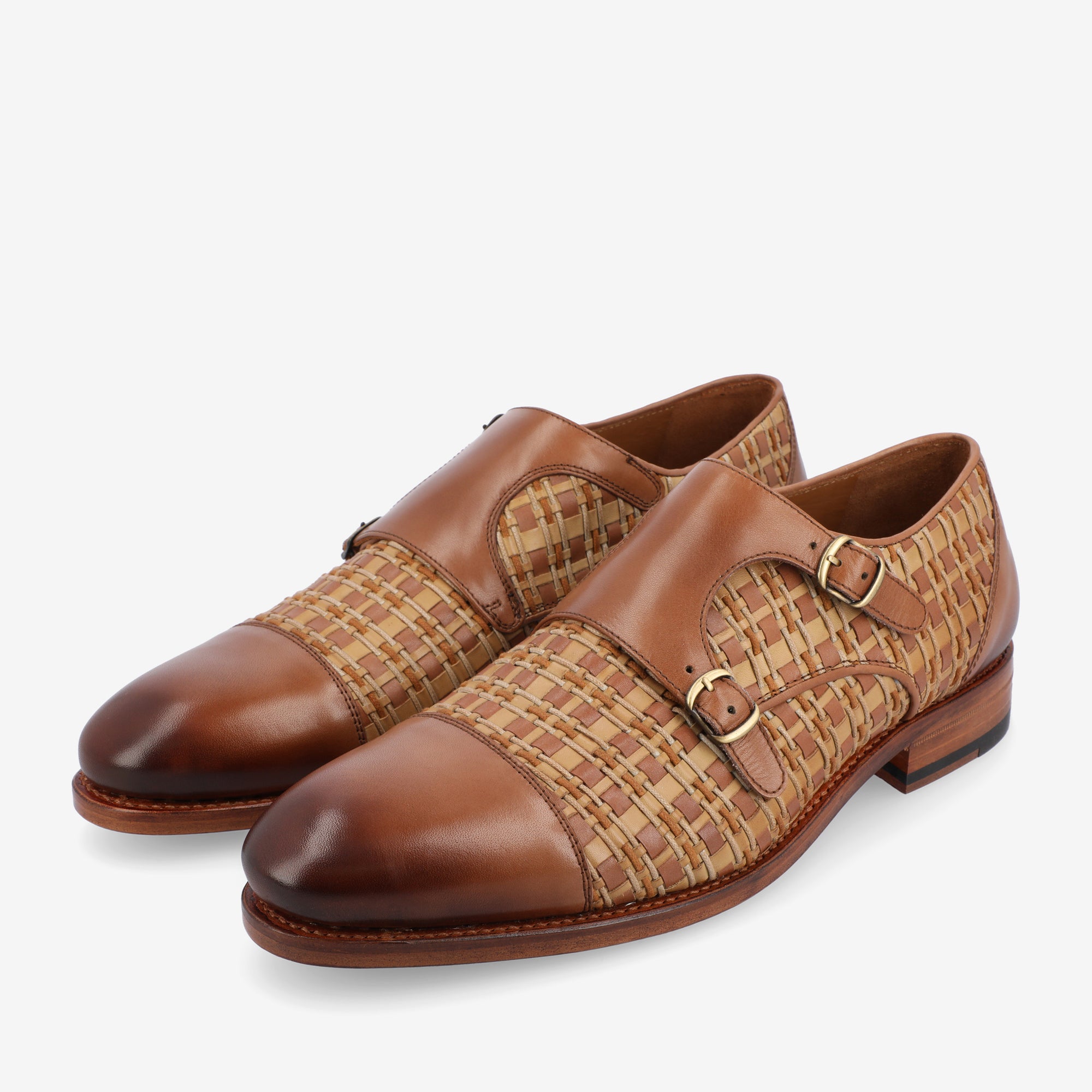 The Lucca Monk in Brown Woven