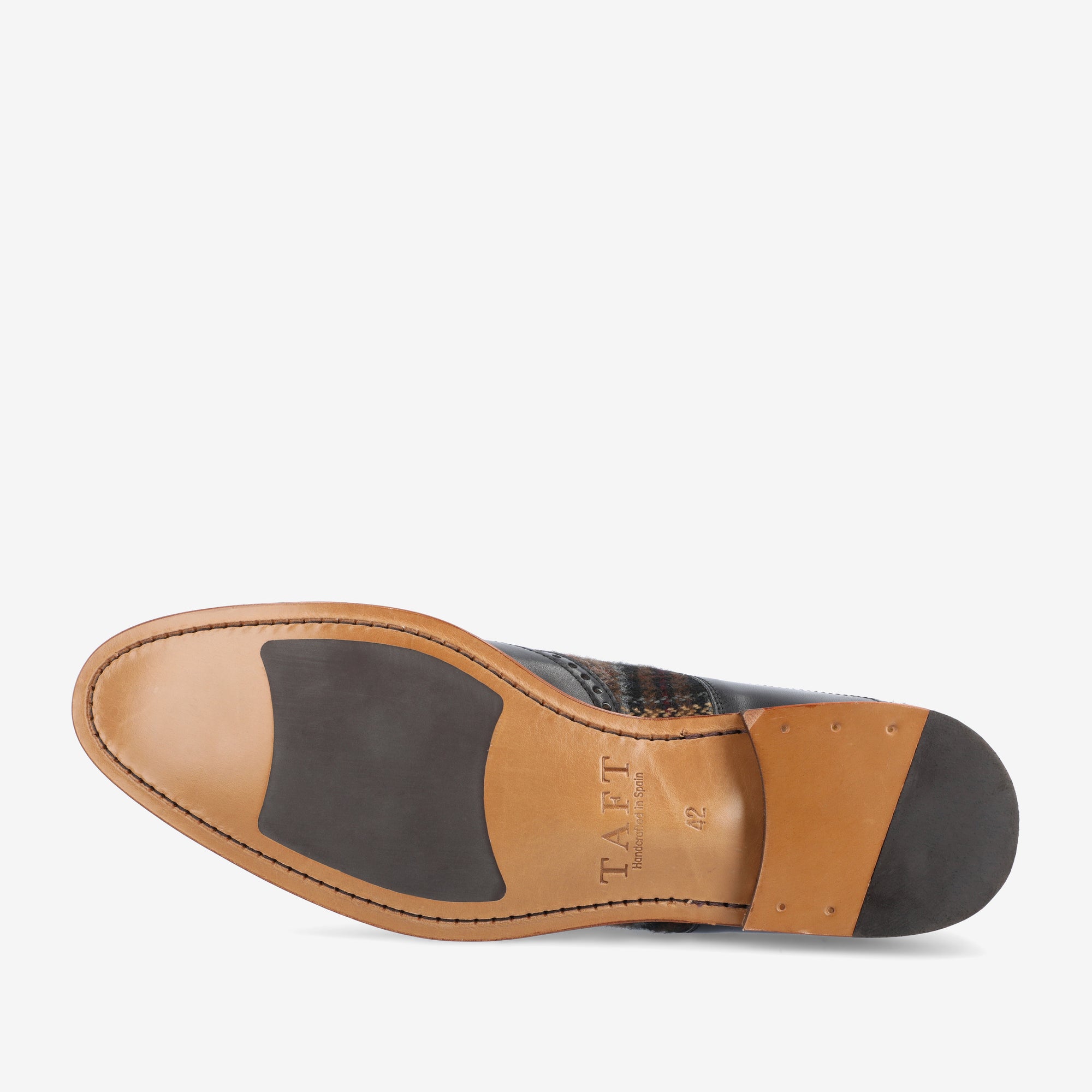 The Wallace Shoe in Brown Tartan | TAFT