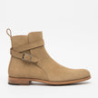 The Dylan Boot in Beige Side
