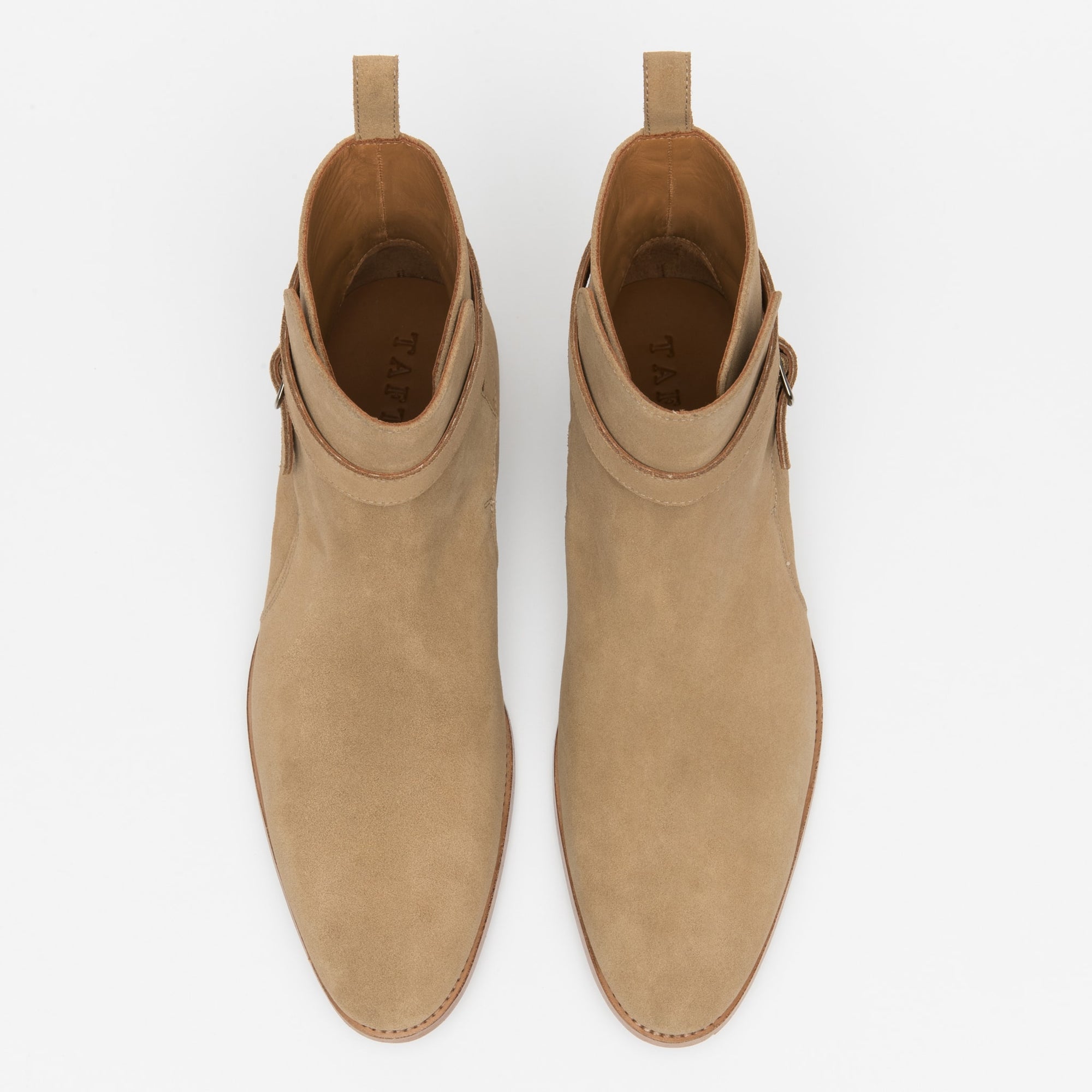 The Dylan Boot in Beige overview  {{rollover}}