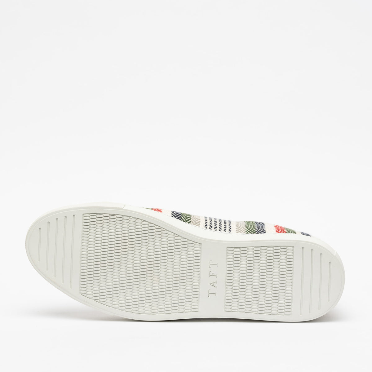 Sneaker in Stripes sole