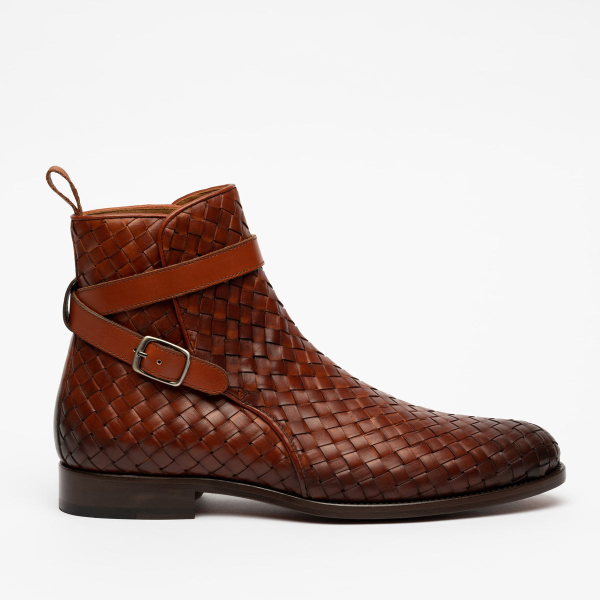 The Dylan Boot in Woven side