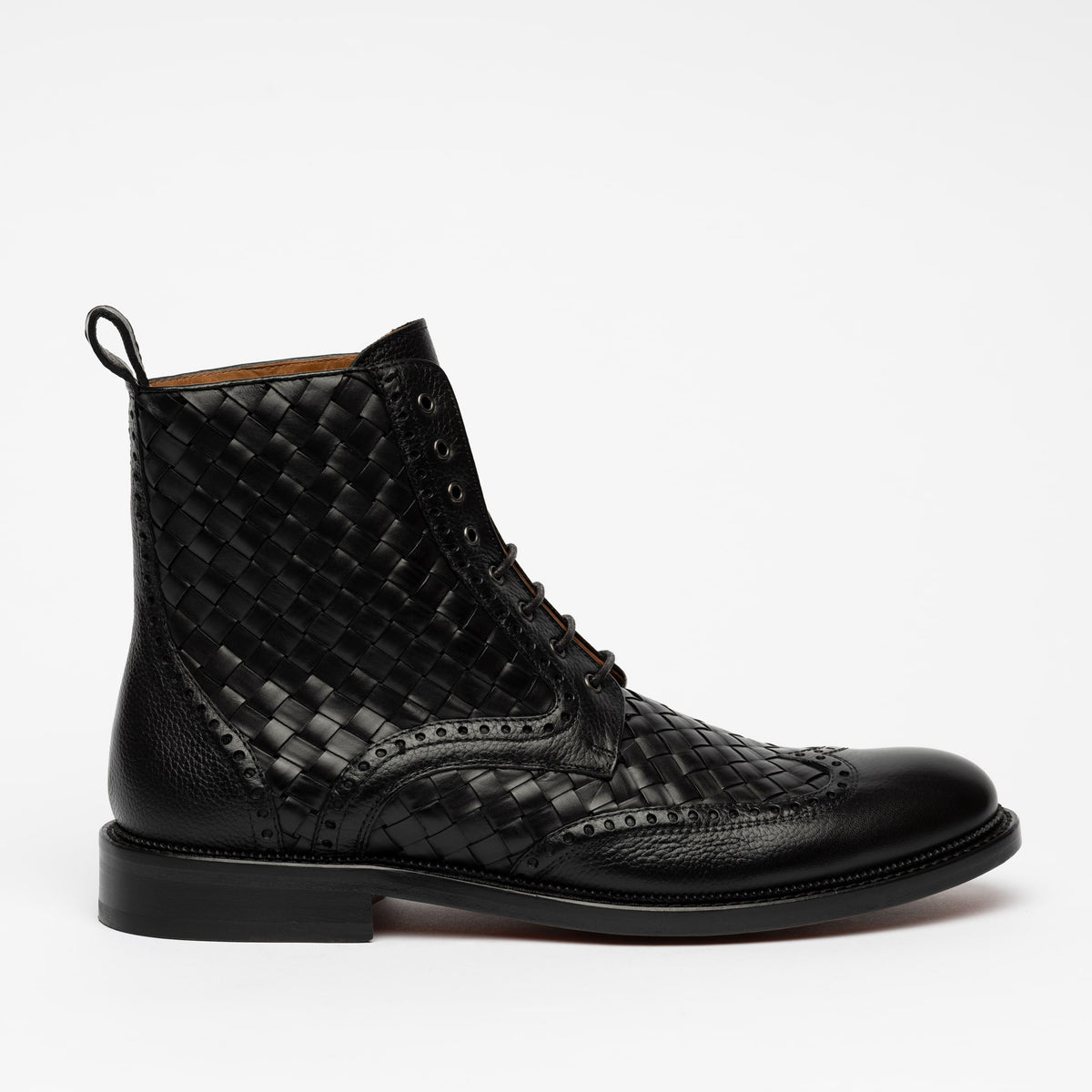 Saint Boot in Black side view