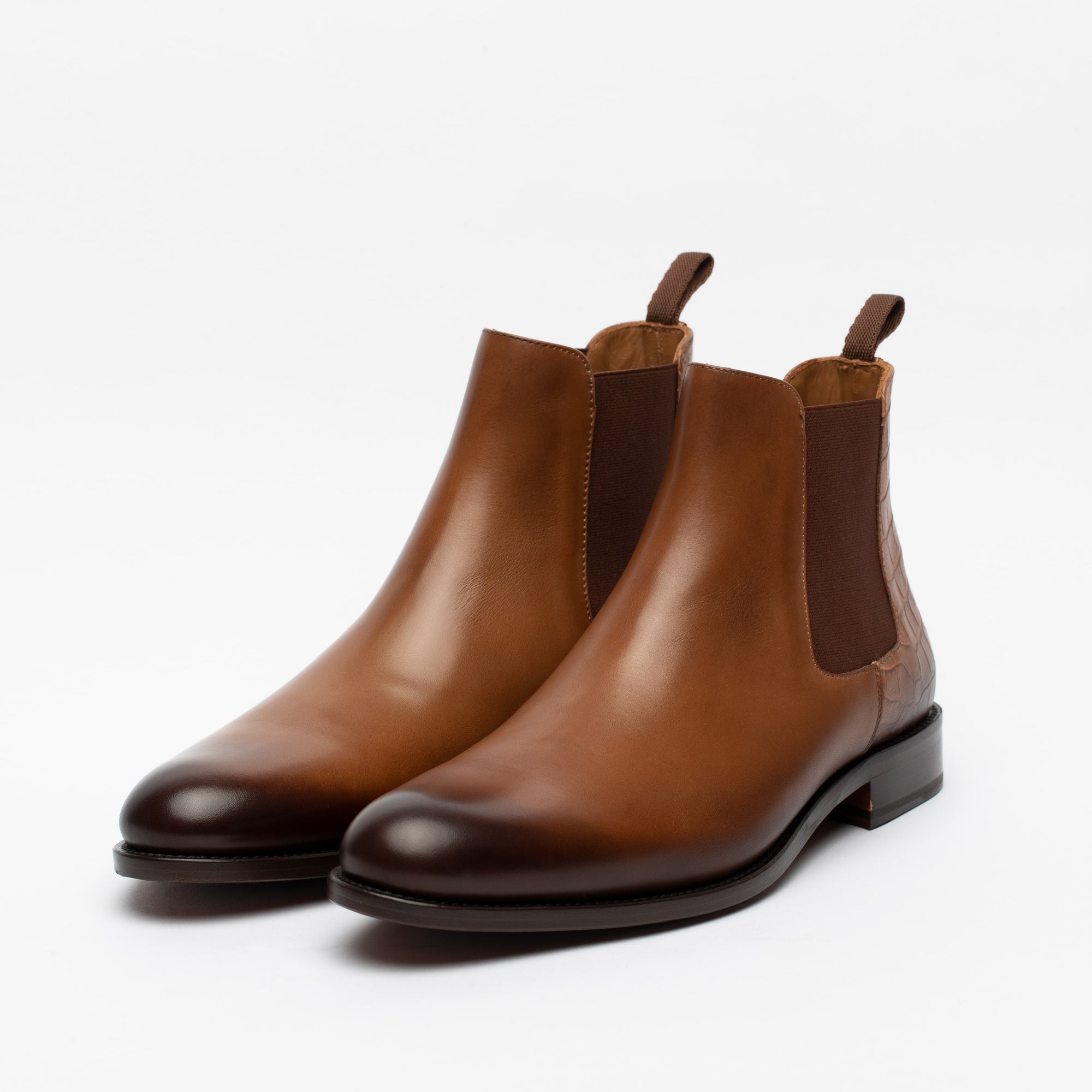 The Hiro Boot in Honey - Men's Leather Chelsea Boots | TAFT