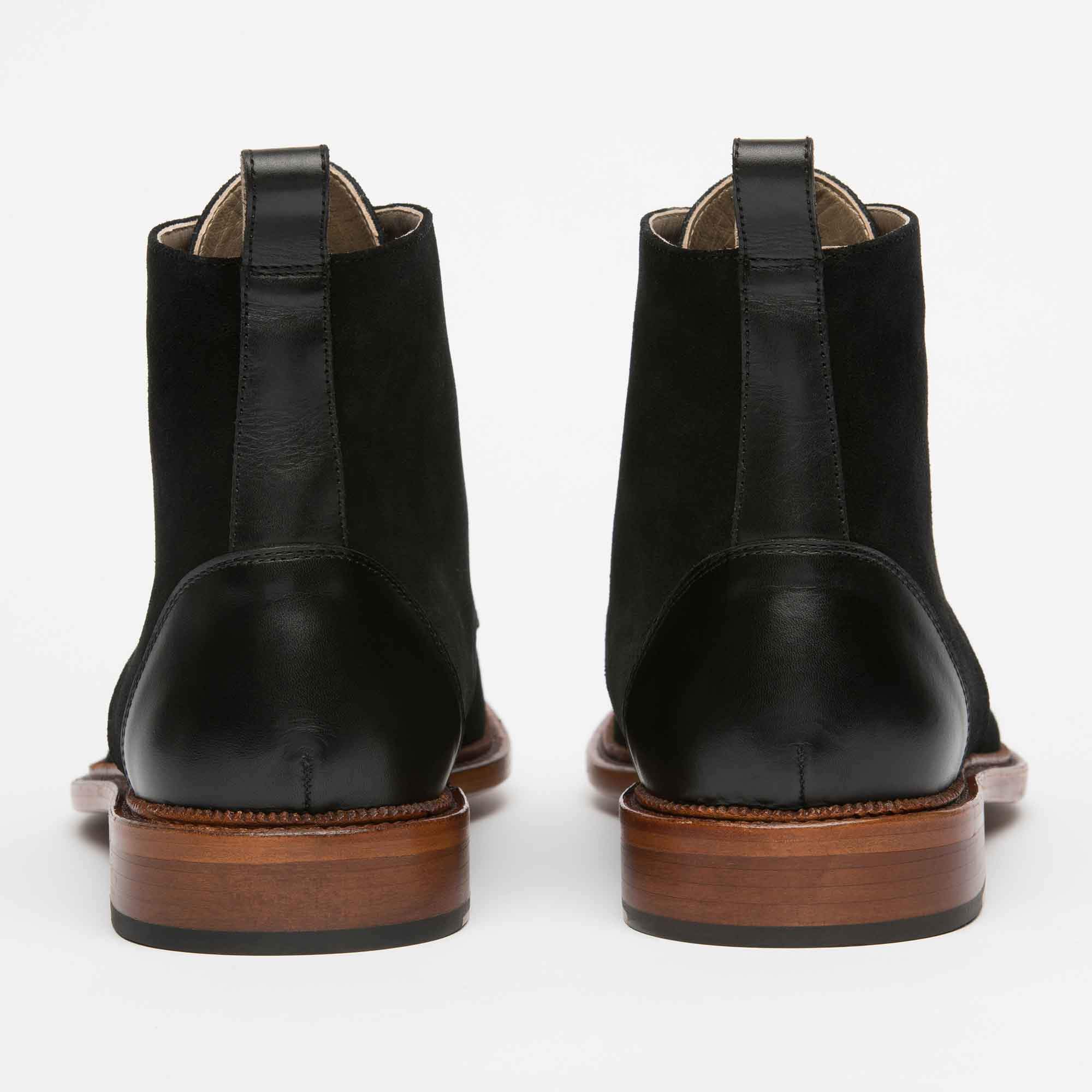 The Troy Boot - Black Suede | TAFT