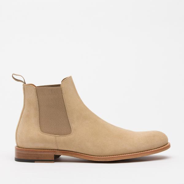 The Jude Boot in Tonal - Men’s Beige Chelsea Boot | TAFT